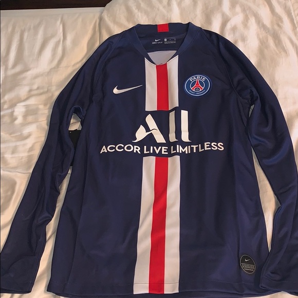 Nike Other - Paris Saint Germain Long Sleeve Nike Jersey
